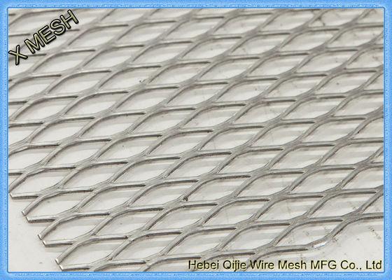 Diamond Hole Aluminum Flattened Expanded-Blatt 1,2 x 2.4m Natur-Oberfläche