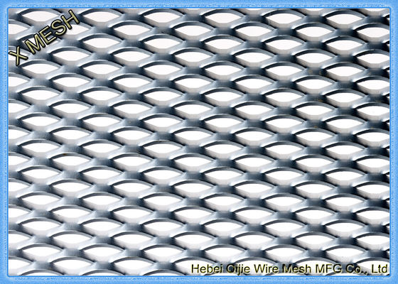 Diamond Hole Aluminum Flattened Expanded-Blatt 1,2 x 2.4m Natur-Oberfläche