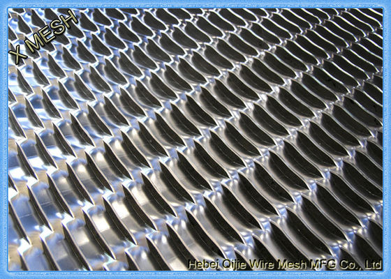Flach gedrückte Streckmetall-Hochleistungsmasche 4x8 für Bodenbelag
