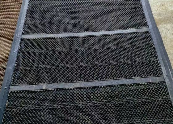 Kautschuk-Selbstreinigungs-Vibrationsschirmnetz für Schiefer-Screening