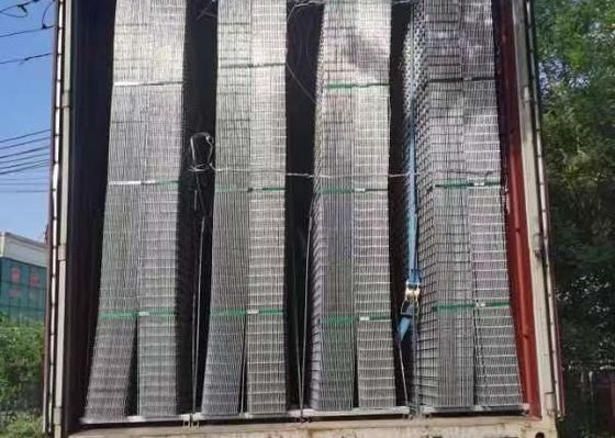 10 x 10 cm hoher Verstärkungsgalvanisierter geschweißter Draht Mesh Sheet für Bau