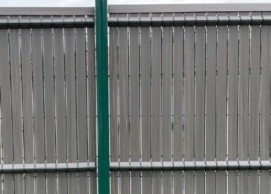Außendekorativ 4ft gekrümmter Metallzaun Kunststoff PVC beschichtet