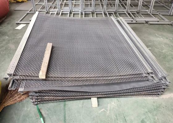 65mn hakte vibrierenden Schirm Mesh For Quarry Stone Crusher