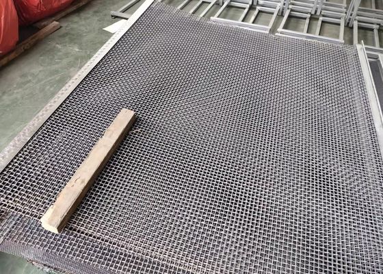 65mn hakte vibrierenden Schirm Mesh For Quarry Stone Crusher