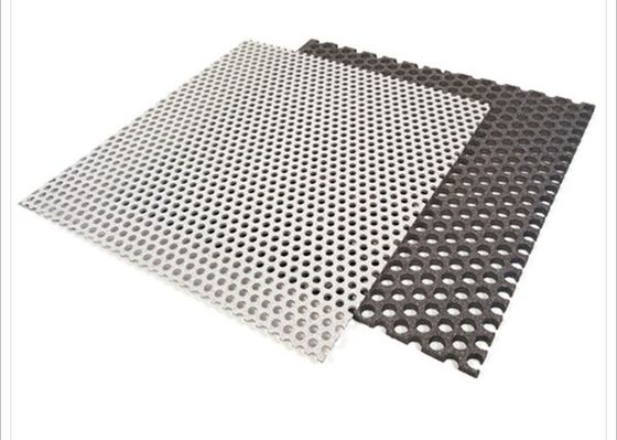 2 mm 3 mm Lochgröße Edelstahl Perforierter Metallblech Mesh Dekorationsblech für die Belüftung