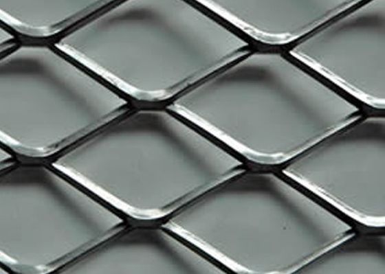 Mildedelstahl-ausgedehnte Metallmasche, 1 Zoll PVC-überzogener geschweißter Maschendraht