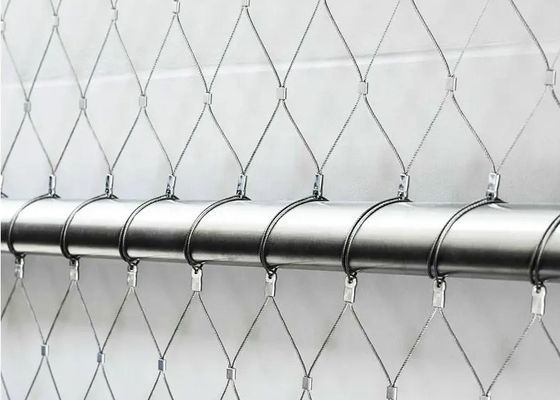 Felsen-Fall-Schutz-Edelstahl-Drahtseil Mesh Net Plain Weave