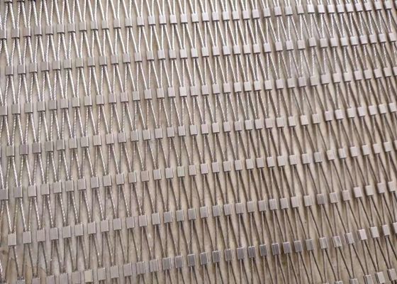 × 7 Xtend 7 7 × 19 Edelstahl-Drahtseil Mesh Ferrule Type 304l