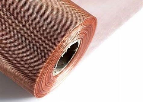 1.2m Breite Kupferdrahtnetz 0,56*0,56 Öffnung*0,15 mm Drahtdurchmesser