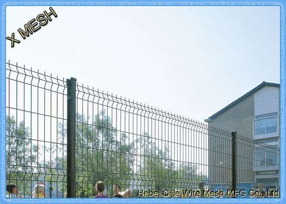 Galvanisierter und PVC-beschichteter 3D-kurvergeschweißter Drahtzaun für Gartenzaun