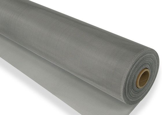 Eloxierte Aluminiuminsekten-Schirm-Masche 1 x 30 M Rollen-Epoxid-Beschichtungs-silberne weiße Farbe