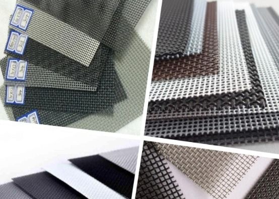 Edelstahl-Fliegengitter Mesh Black Coated Soems 316