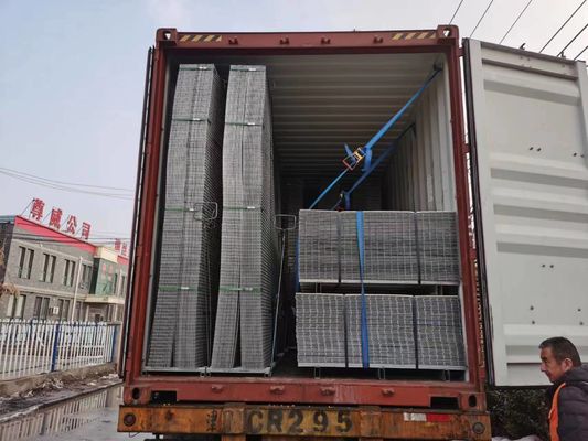 Hot Dip Galvanisierte Schweißdrahtnetz Panel / Schweißdrahtnetz 1/4 Zoll