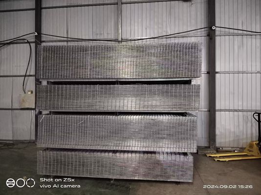 Kohlenstoffarmer 50mmx50mm 2.5mm geschweißter Draht Mesh Panels