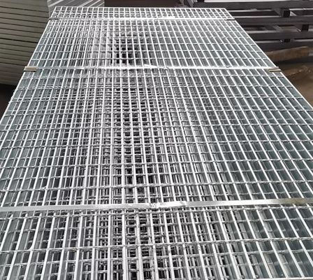 Hot Dip Galvanized Plain / Serrated Stahlgitter für Plattform Gehweg