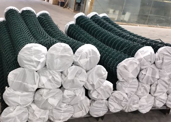 2.5mm-3.0mm Hot DIP Galvanized Chain Link Zaun 9 Gauge