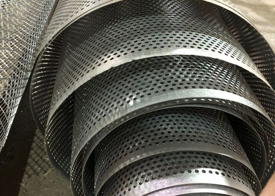 Rund/Quadrat/Diamant erweiterte perforierte Metallmasche, lochendes Loch-Masche