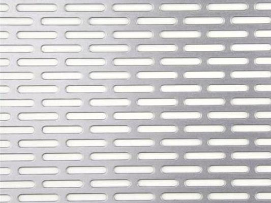 Galvanisierter Stahl-Schleusenloch Perforierter Metall mit Abmessungen von 1,2 x 2,4 M
