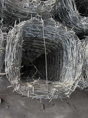 Hot Dip Galvanized Stacheldraht für Netz Sicherheitszaun