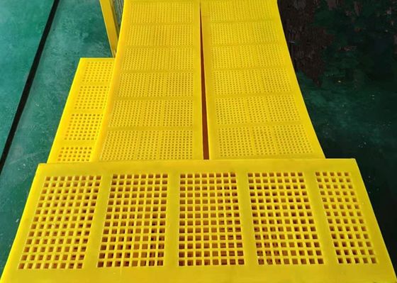 300x1200mm Polyurethan PU Modular Screen Panel hohe Trennwirksamkeit