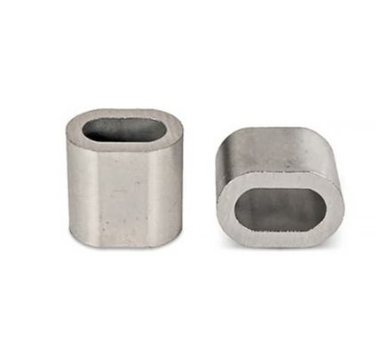 Aluminium DIN EN 13411-3 Edelstahl-Ferrule zum Krempeln von Drahtseilen