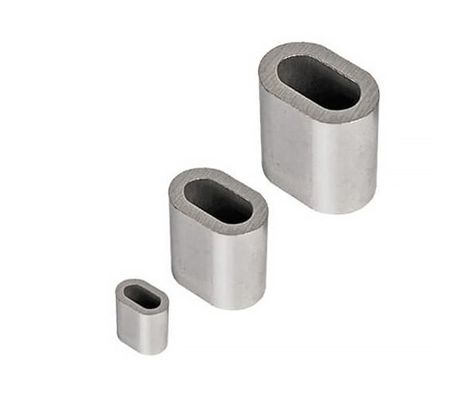 Aluminium DIN EN 13411-3 Edelstahl-Ferrule zum Krempeln von Drahtseilen