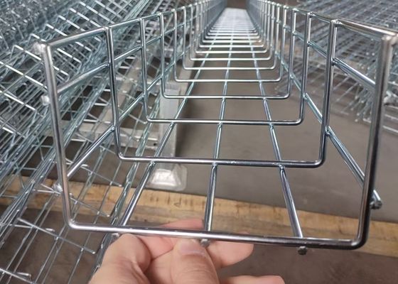 Geschweißte Breite Sd/3m 4mm Draht-Mesh Cable Trays 50mm Höhen-150mm