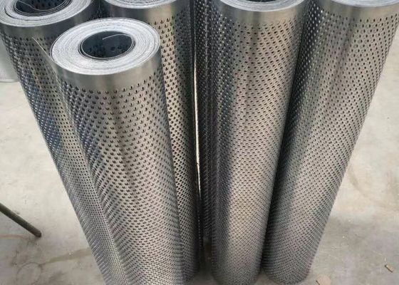 304 Stärke der Edelstahl-perforierte Schirm-Sieb-Biegungs-0.5mm