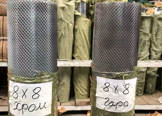 Pulverbeschichtete Streckmetallmaschen-Diamantmaschenform des Lochs