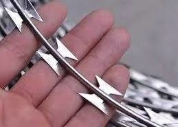 Rasierklingen-Stacheldraht der Schwergängigkeits-HDG kohlenstoffarmer 2.5mm