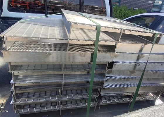 Schwere Lehre-Metalldrahtmasche, Edelstahl-Gitter-Maschensieb-Korb-Keil-Draht geschlitzt