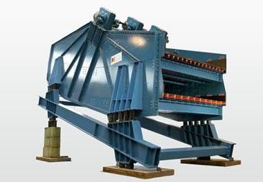 Doppeldeck-Bildschirme (Modell# Tyler H-40-X) für Granulationsanlagen