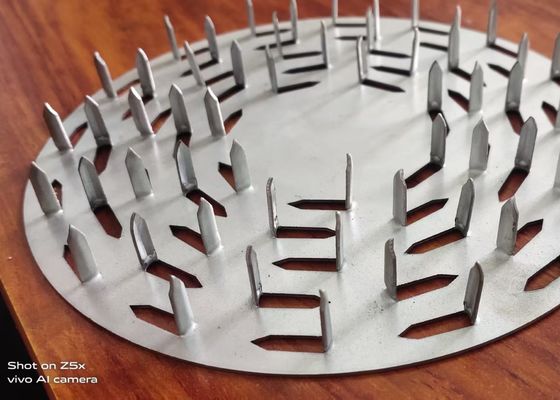 4" 5" 6" galvanisierte Spaltvorsichtsplatte zur Verhinderung von Spaltungen von Holzpfosten und Baumstücken