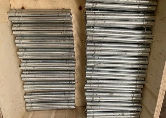 Q345B Stahlbaumaterialien HDG Runde Dowels Bar mit 25 mm Durchmesser