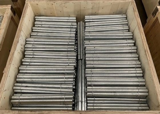Q345B Stahlbaumaterialien HDG Runde Dowels Bar mit 25 mm Durchmesser