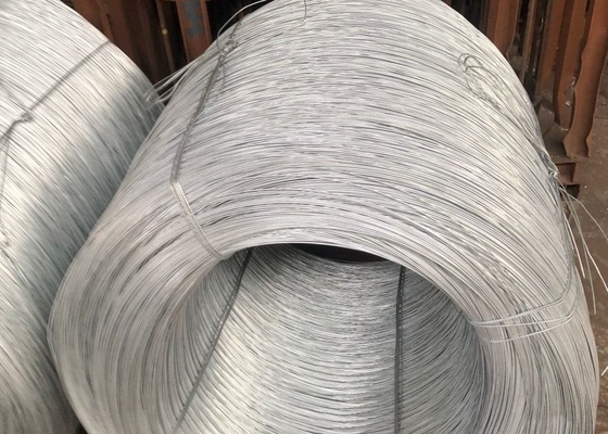Heißes eingetauchtes galvanisiertes galvanisierter Bindungsdraht, Flussstahlstahldraht 25 Kilogramm-Spule