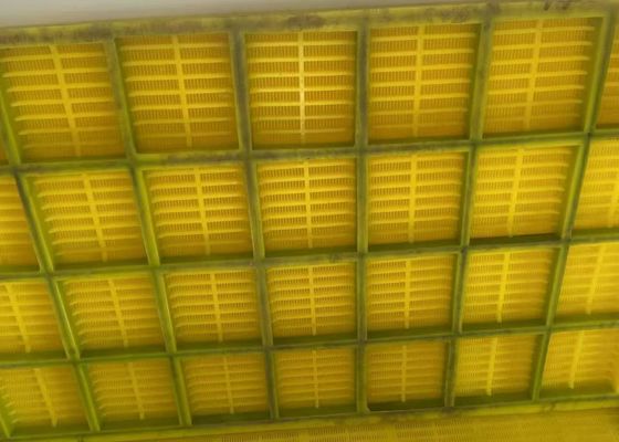 300x1200mm Polyurethan PU Modular Screen Panel hohe Trennwirksamkeit