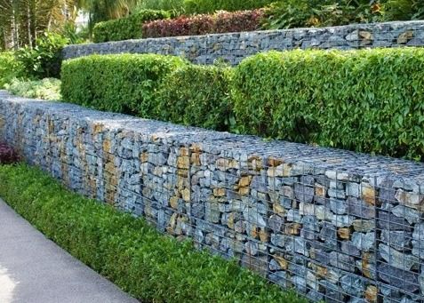 Geschweißte Gabions-Körbe mit Deckel galvanisierter Draht-Stützmauer