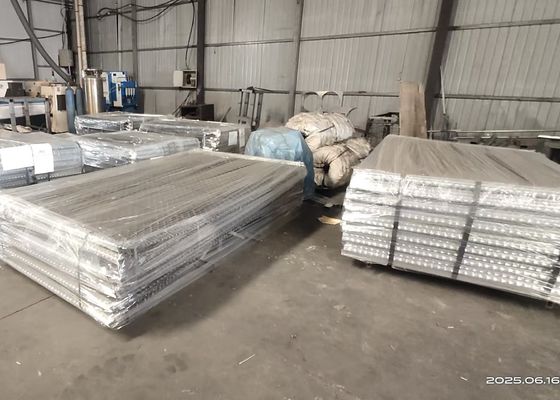 Hochfestes 65mn hakte galvanisierten quetschverbundenen Draht Mesh For Coal Mine Industry