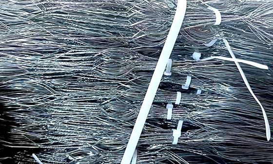 Unauffällige Drahtsperre MZP Putanka 10x5x1,4m verzinkter Kohlenstoffdraht