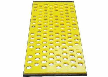 Kein Verdübeln oder Blendungspolyurethan-Bergbau-Schirm-Masche besonders für die Entwässerung