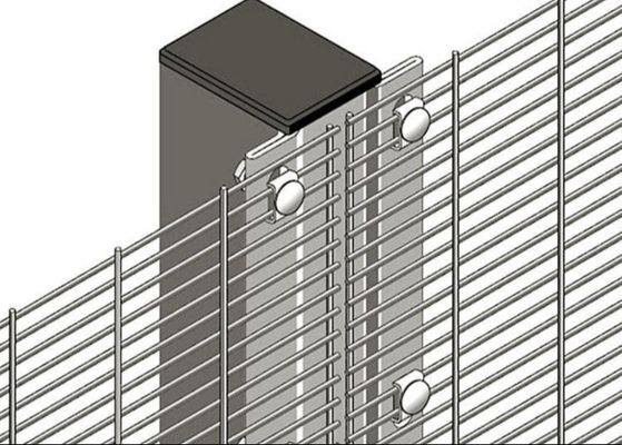 Stahlantidraht Mesh Fencing High Security des aufstiegs-358