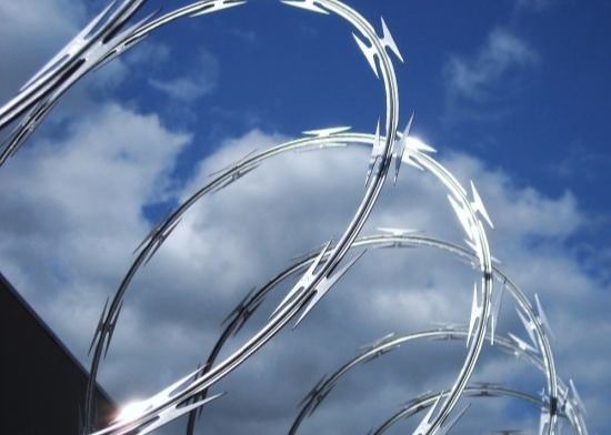 Ziehharmonika-Durchmesser des Rasiermesser-Bto22 der Spulen-450mm mit Stacheln versehen