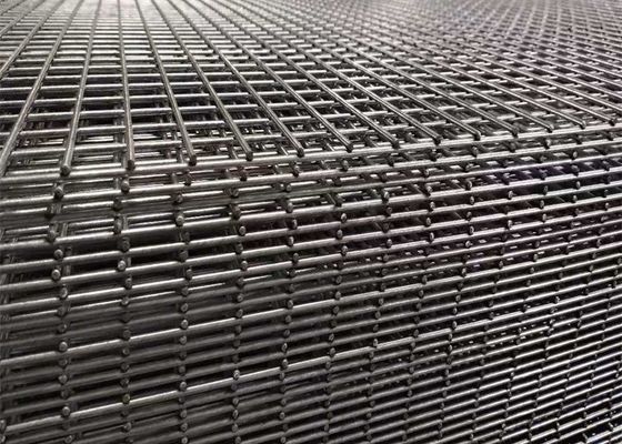 PVC beschichtete 3D kurvte Zaun Panel Triangle Bending einzäunen >= 100 Quadratmeter