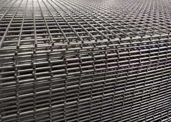 PVC beschichtete 3D kurvte Zaun Panel Triangle Bending einzäunen >= 100 Quadratmeter