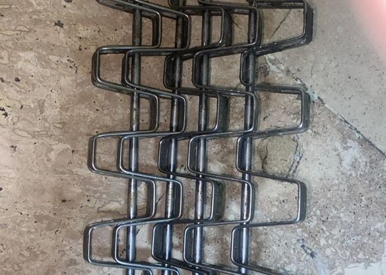 Edelstahl-Flach-Flex-Drahtnetzförderband