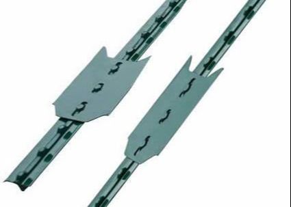 Galvanisierte Hd 6 Fuß Stahl Zaun Post mit Platte