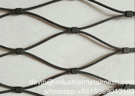 Stainless Steel Wire Rope Mesh/Wire Rope Net/Stainless Steel Rope Mesh Fence