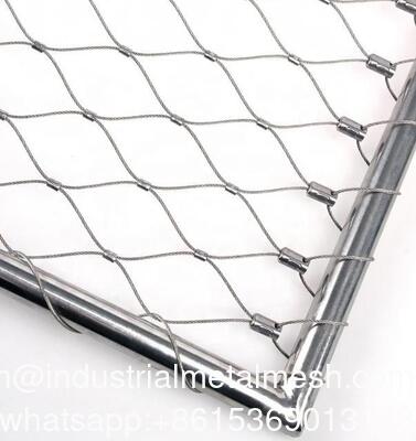 Zoo Wire Rope Mesh Wire Rope Reinforcement Mesh