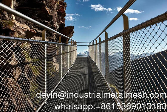 Edelstahl Zoo Tier Drahtseilnetz für Vogelvolieren Gehege